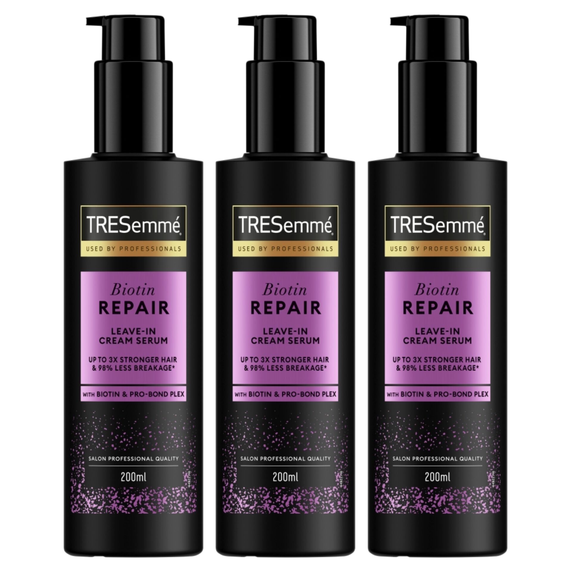 TRESemmé Biotin Repair kiöblítés nélküli Hajpakolás 3x200ml