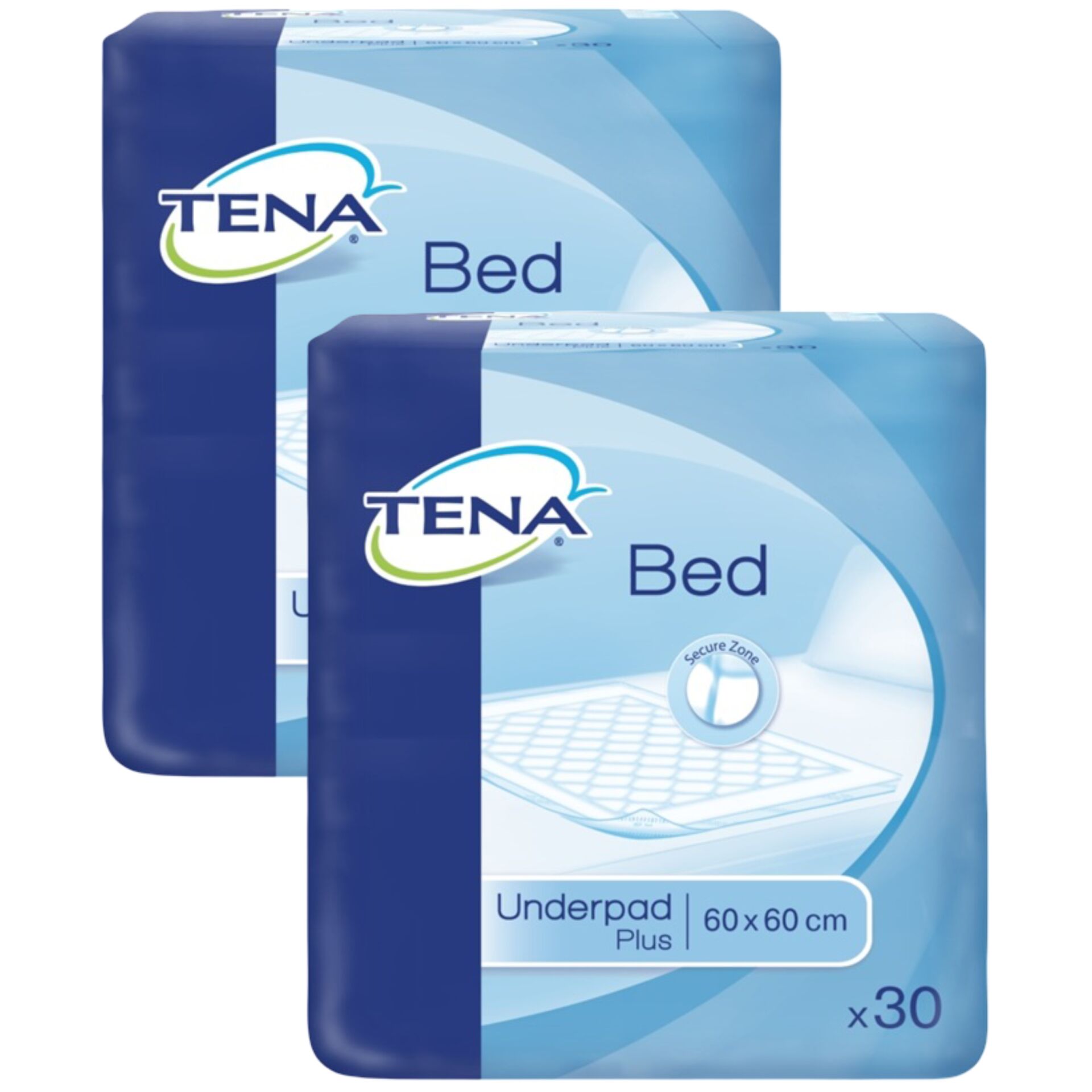 Tena Bed Secure Zone Plus Betegalátét 60x60cm (2x30db)