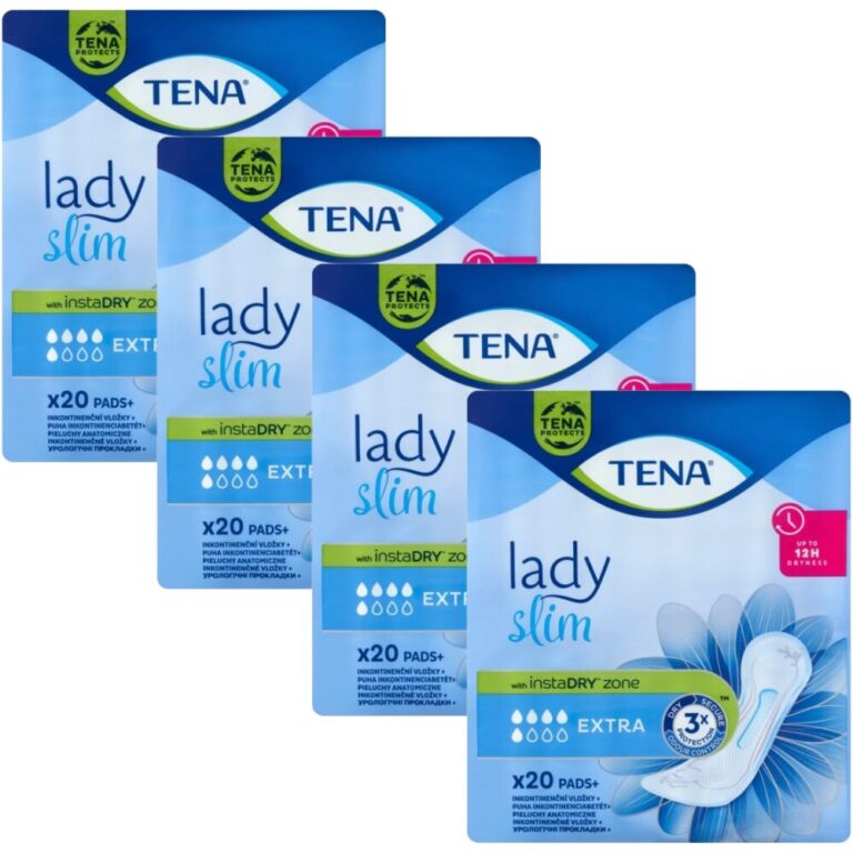 Tena Lady Slim Extra puha inkontinencia betét rendszeres vizeletv...