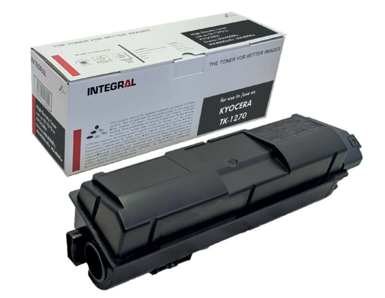 Utángyártott KYOCERA TK1270 Toner 10000 oldal kapacitás INTEGRAL