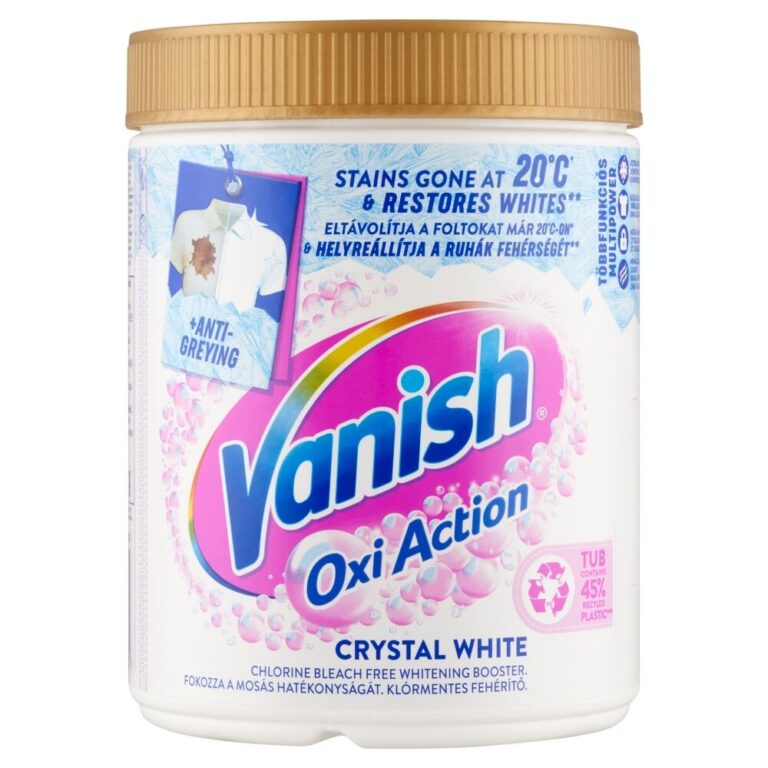 Vanish Oxi Action Folteltávolító és Fehérítő por 970g