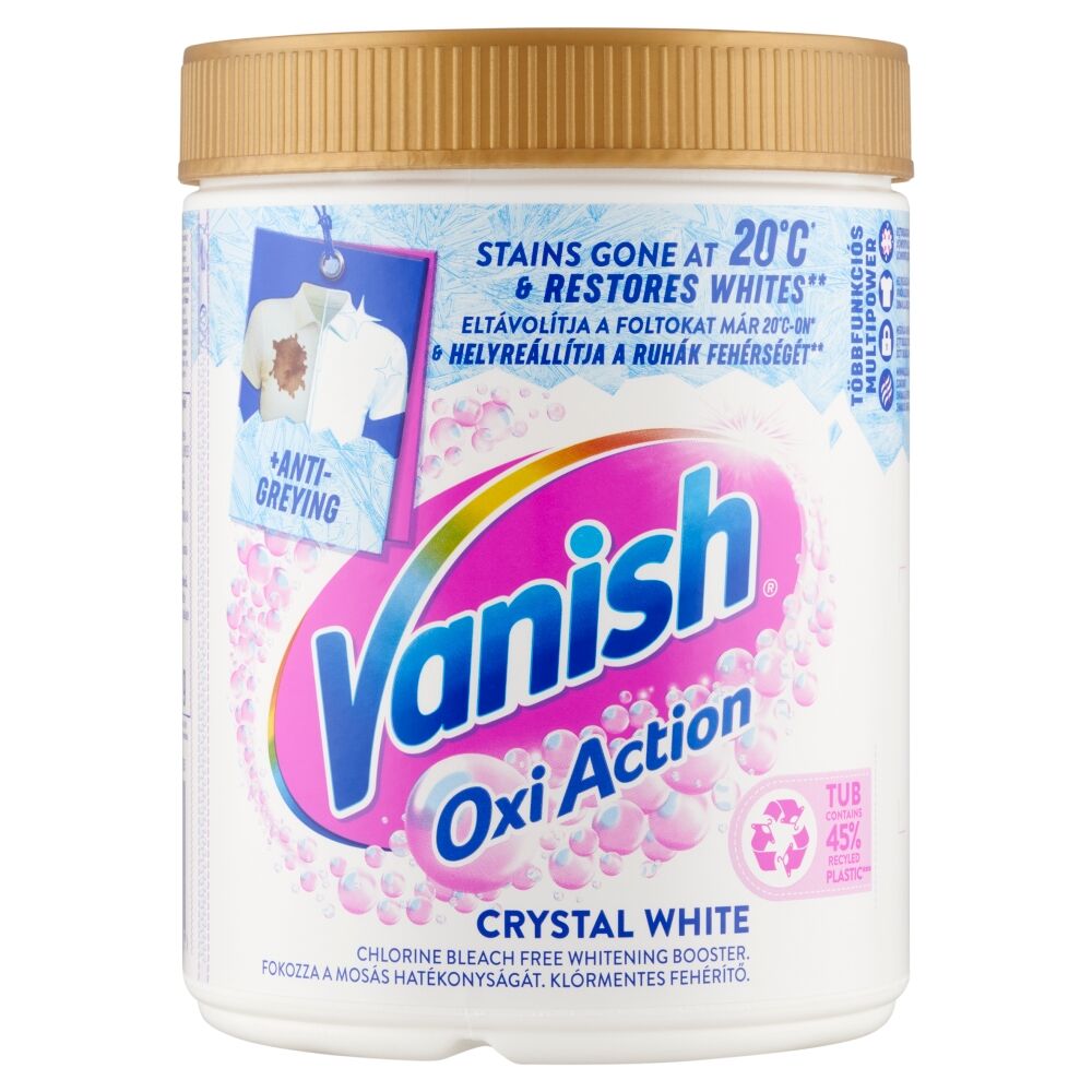 Vanish Oxi Action Folteltávolító és Fehérítő por 970g