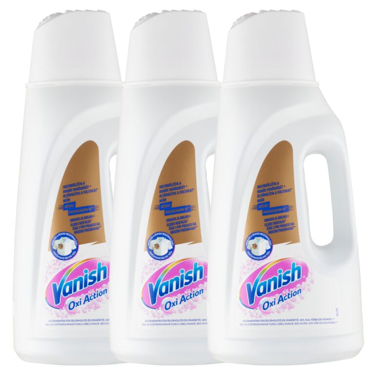 Vanish Oxi Action Folttisztító és Fehérítő folyadék 3x2L