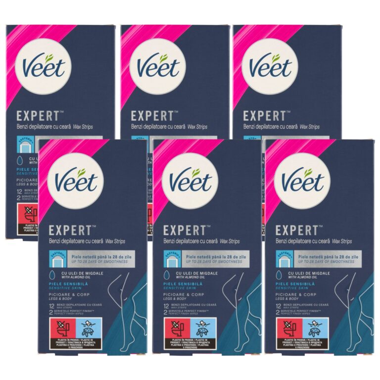 Veet Expert Hideggyanta szalagok érzékeny bőrre 6x12db