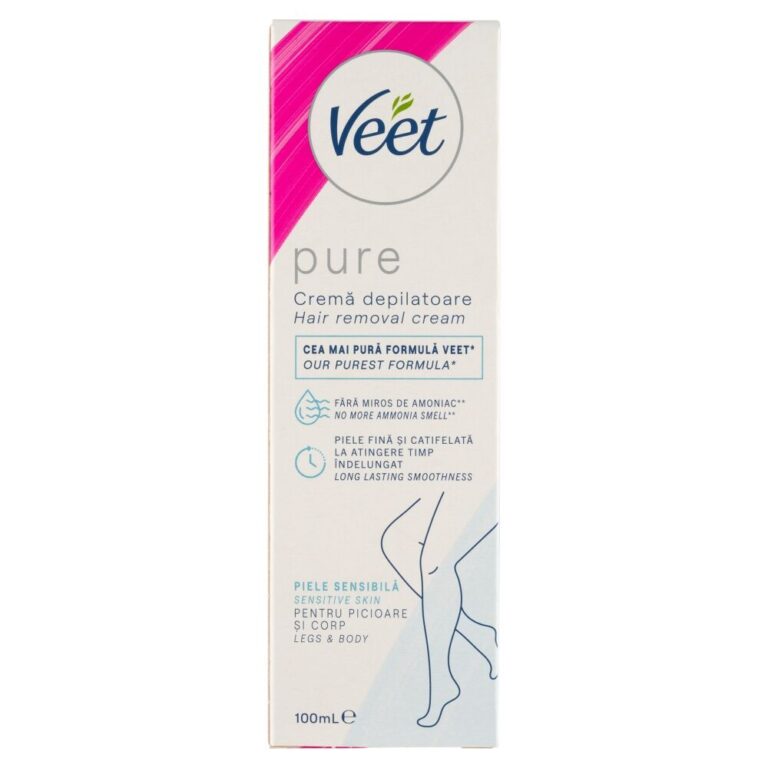 Veet Pure Sensitive Szőrtelenítő krém érzékeny bőrre 100ml